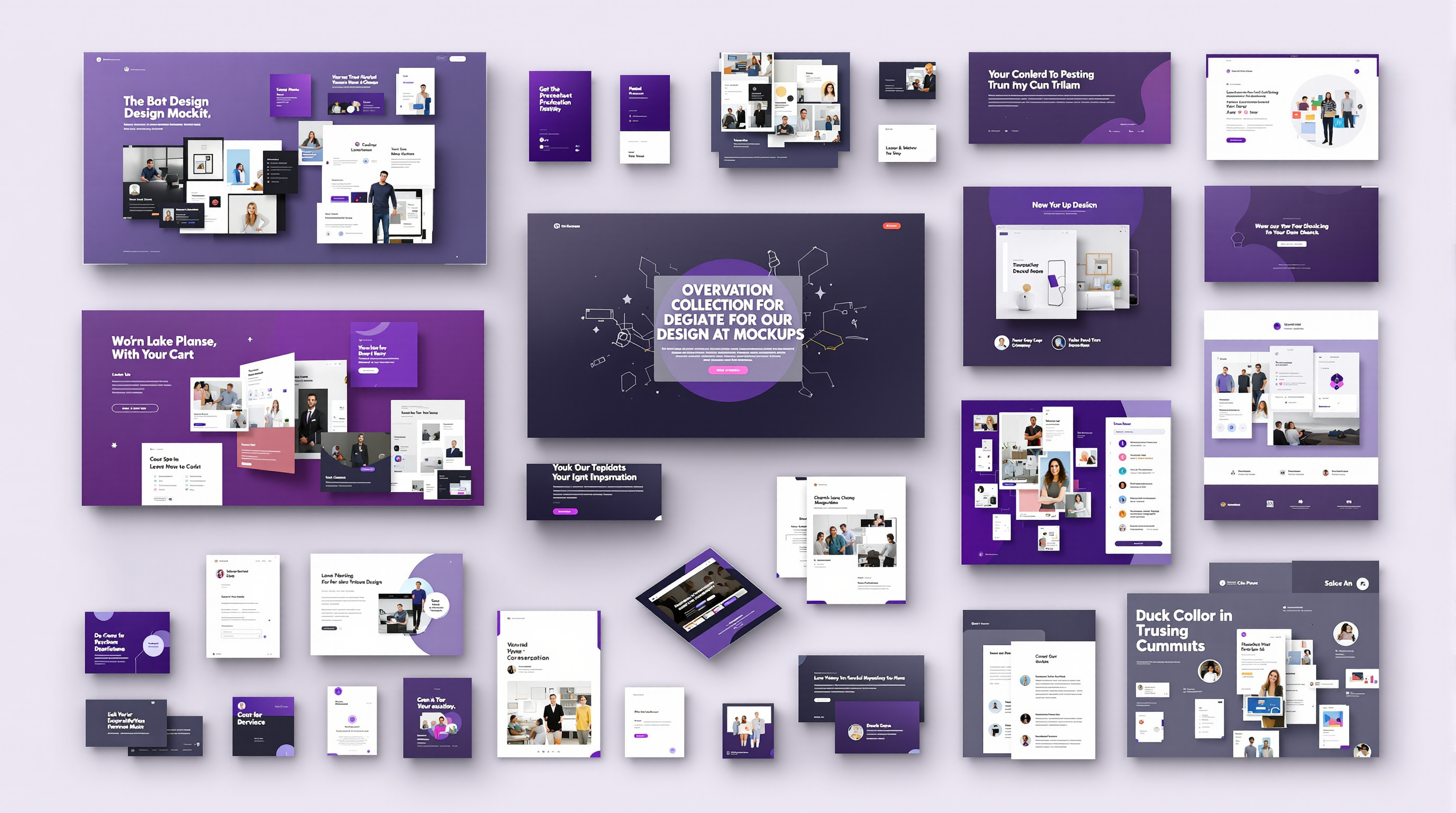 Collection of design templates